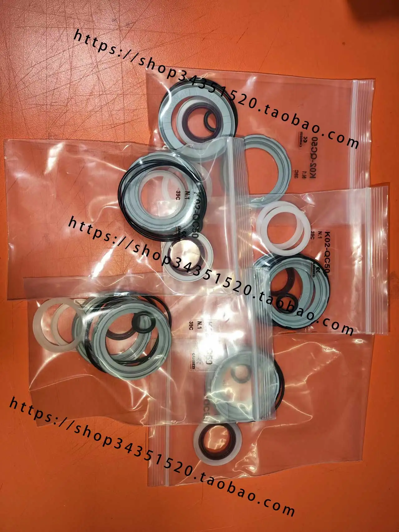 Customized Kangmaosheng CAMOZZI Cylinder Repair Kit K02-QC50, -31-32, -40, -50 Kangmaosheng Seal Ring