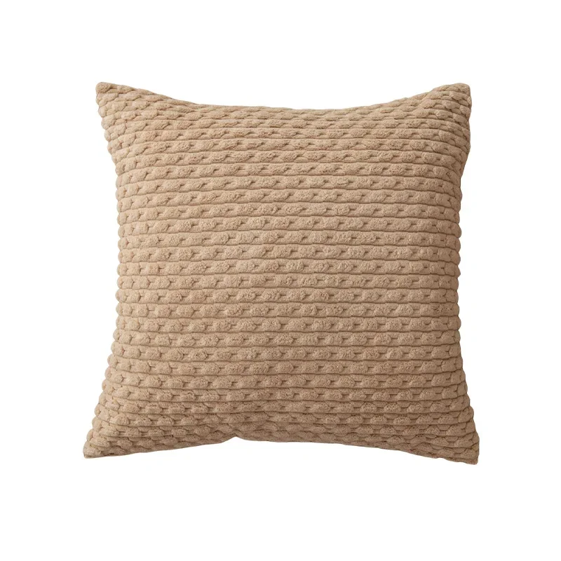 Classic Short Chain Corduroy Cushion Cover Pillowcase Home Living Room Sofa Car Seat Back Pillow Case 30x50 40 45 50 55 60CM
