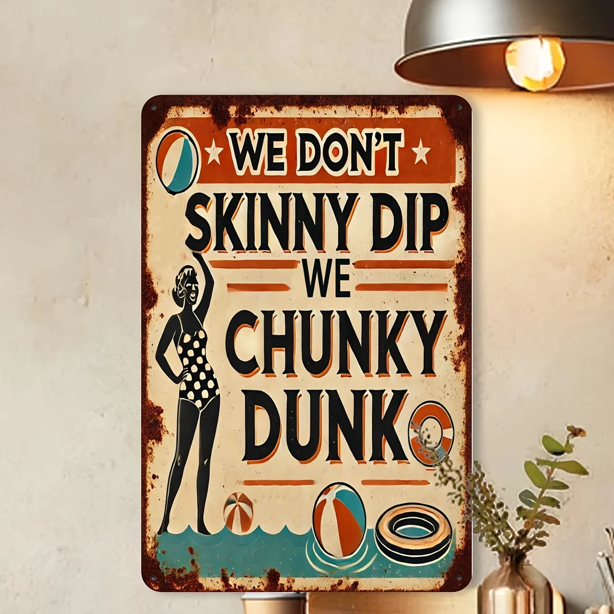 [Vintage Metal Sign] Retro Durable Waterproof Vintage 