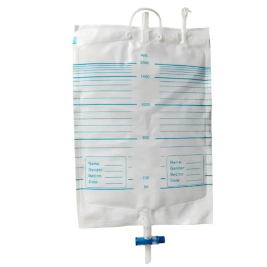 

2000ML Non Tube Large Capacity Drainage Bag, Suitable for Various Urine Collectors 10PCS