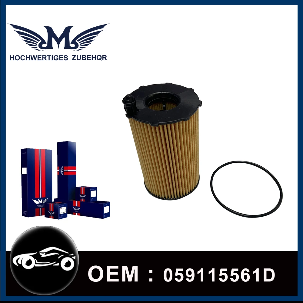 

M Brand Engine Oil Filter for Porsche Audi A6 A7 A8 Q5 Q7 Quattro VW Touareg 3.0L V6 958.107.222.20,057 115 441 B,059115561D