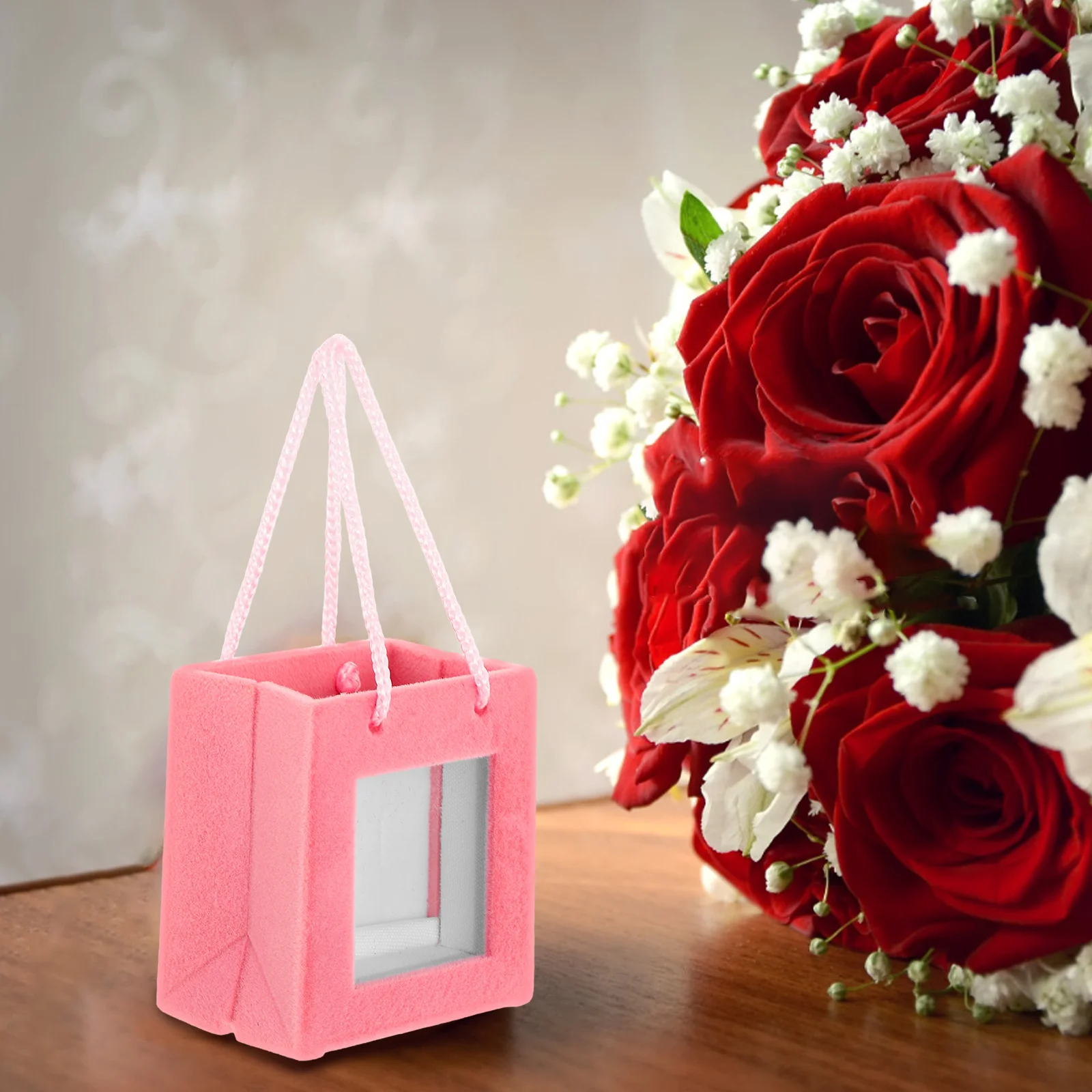 

ring jewellery box ring box Ring Case Engagement Ring Box Ring Organizer Ring Box for Store Earrings Storage Case