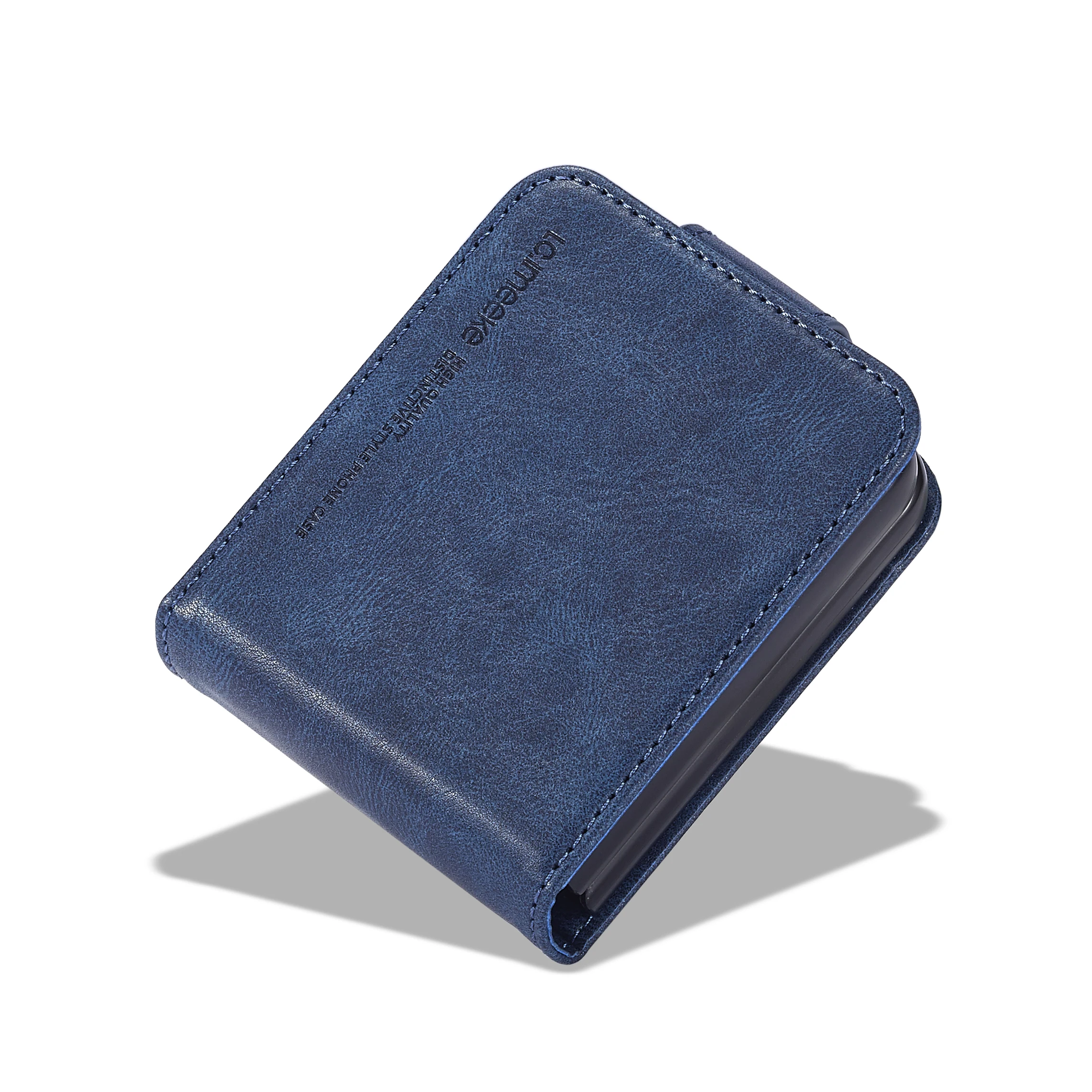 

LC.IMEEKE Magnetic Leather Case For Samsung Z Flip 6 Wallet Cover leather RFID Series
