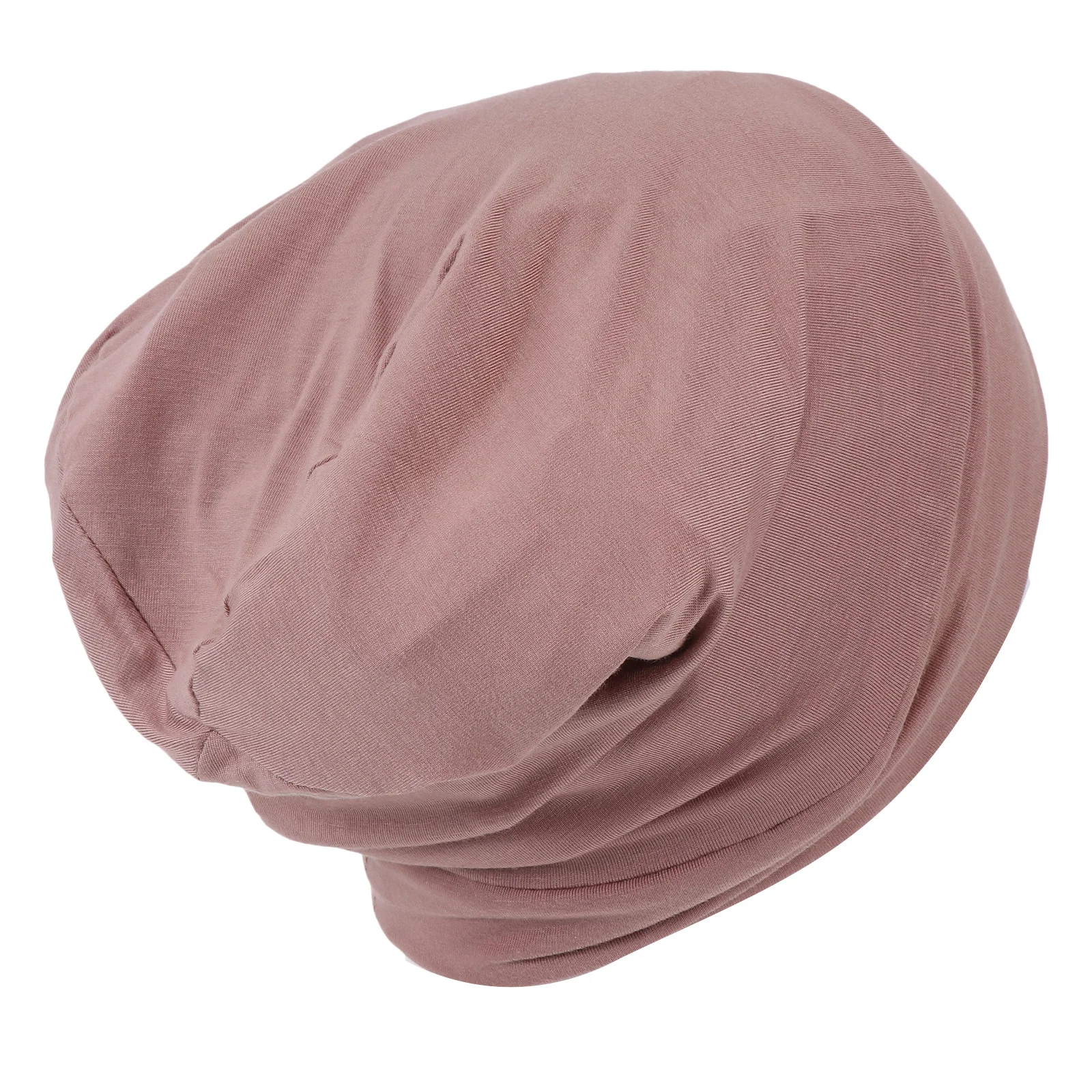 

1pc Chemo Cap For Women Elastic Sleeping Cap Night Turban Long Hair Protector Cover Wide Sleep Bonnet Female Headband Wrap Hat