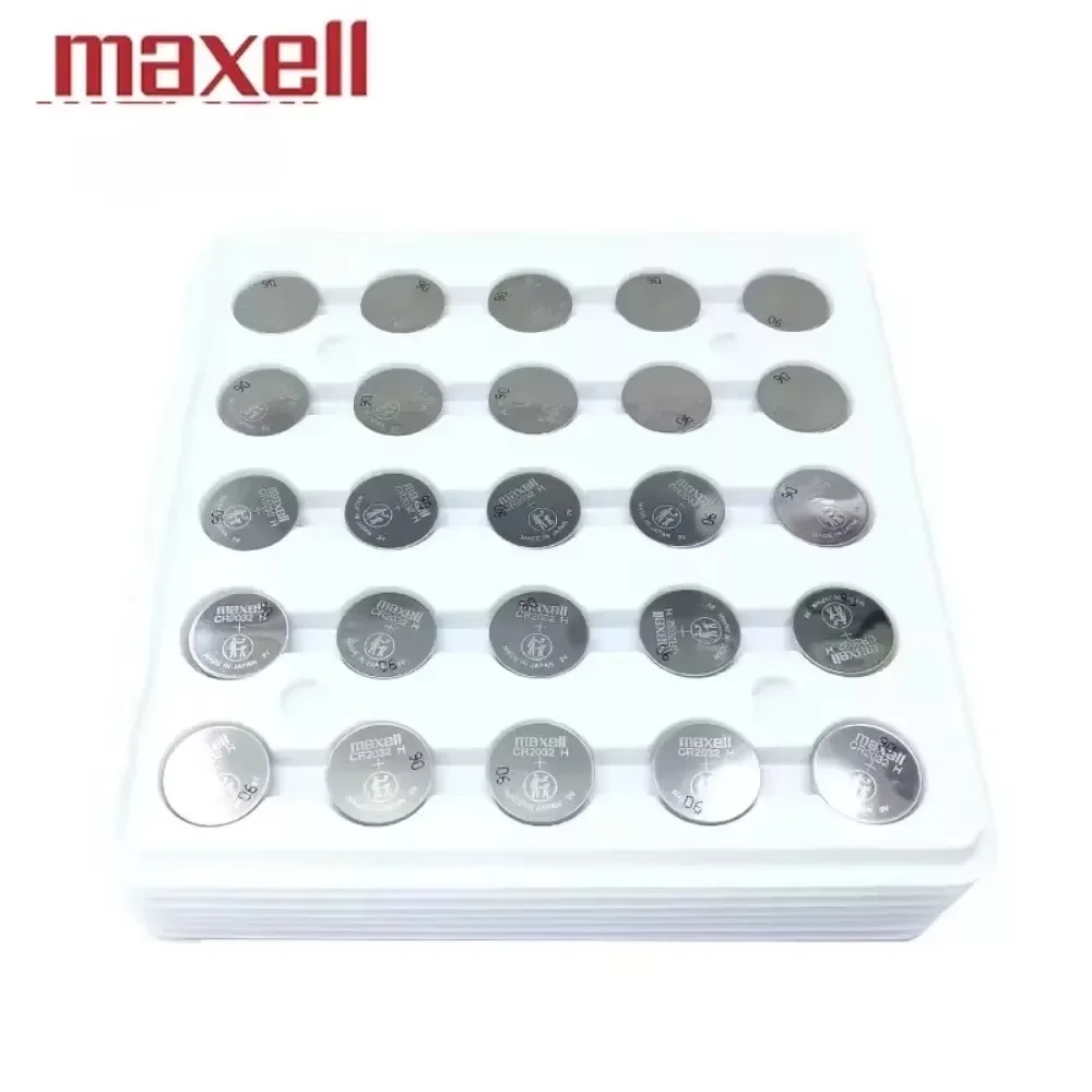 10PCS Original-MAXEL L CR2032H 240mAh 3V Button Battery for Computer Motherboard Battery Can Replace CR2032 LIR2032 ML2032