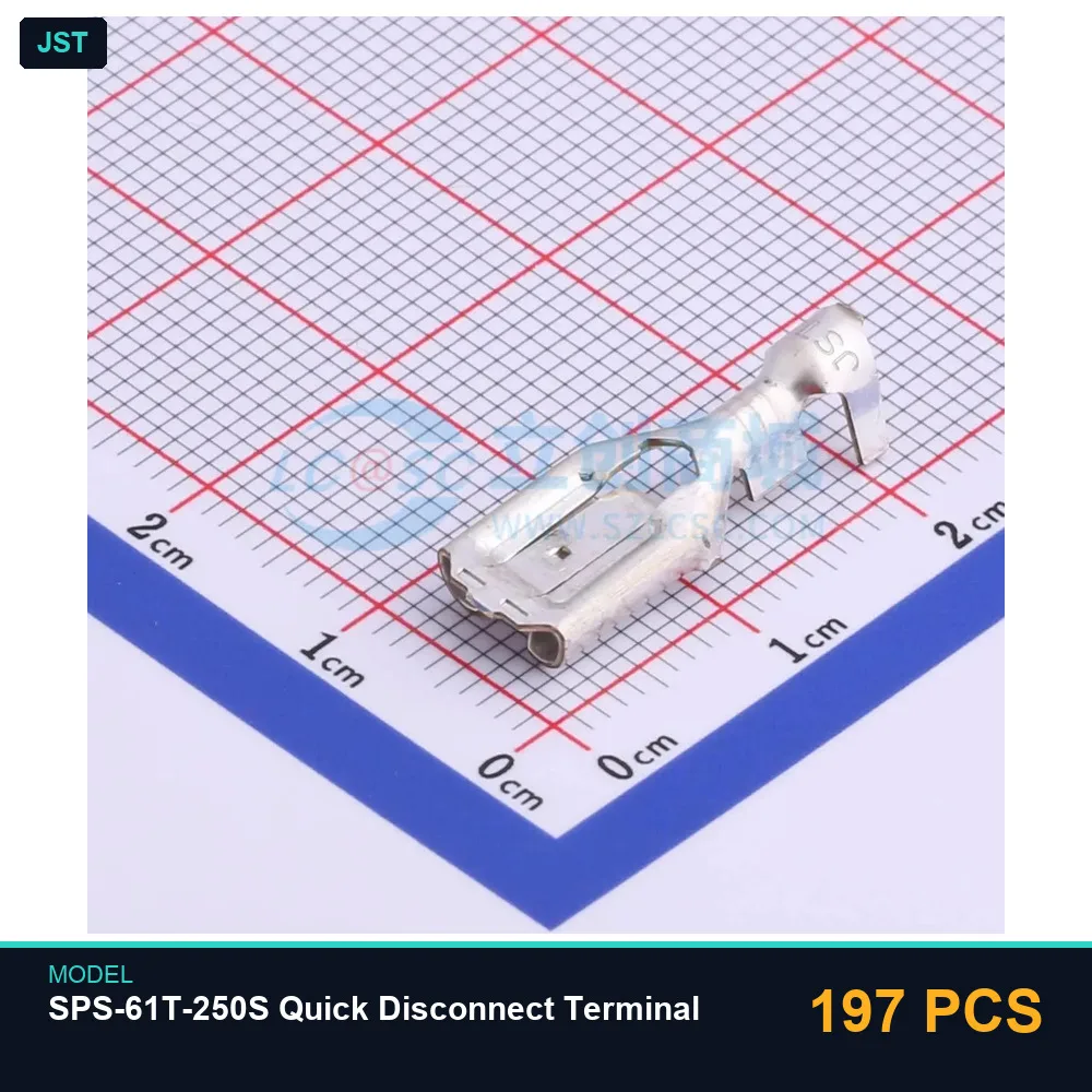 197 PCS JST SPS-61T-250S Quick Disconnect Terminal