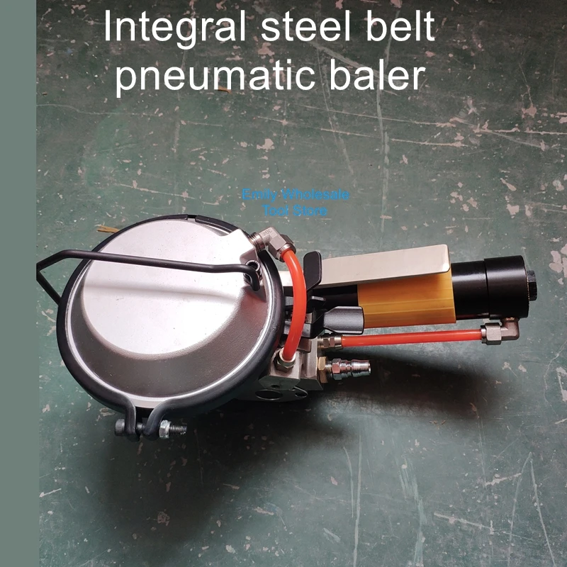 GZD16 19 pneumatic steel belt integrated baler tin baler portable automatic strapping