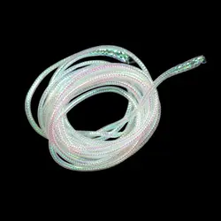 Lure Fish Bait Pearl White 2mm 4mm 6mm 8mm Fishing Maylor Tube Flash Braided Tubes Fly Pearl Maylor Tube Fish Scale Body Tube