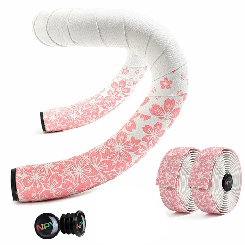 

Ленты для руля велосипеда, лента для руля шоссейного велосипеда, удобная, прочная, противоскользящая, впитывающая пот конструкция (стиль Сакура)