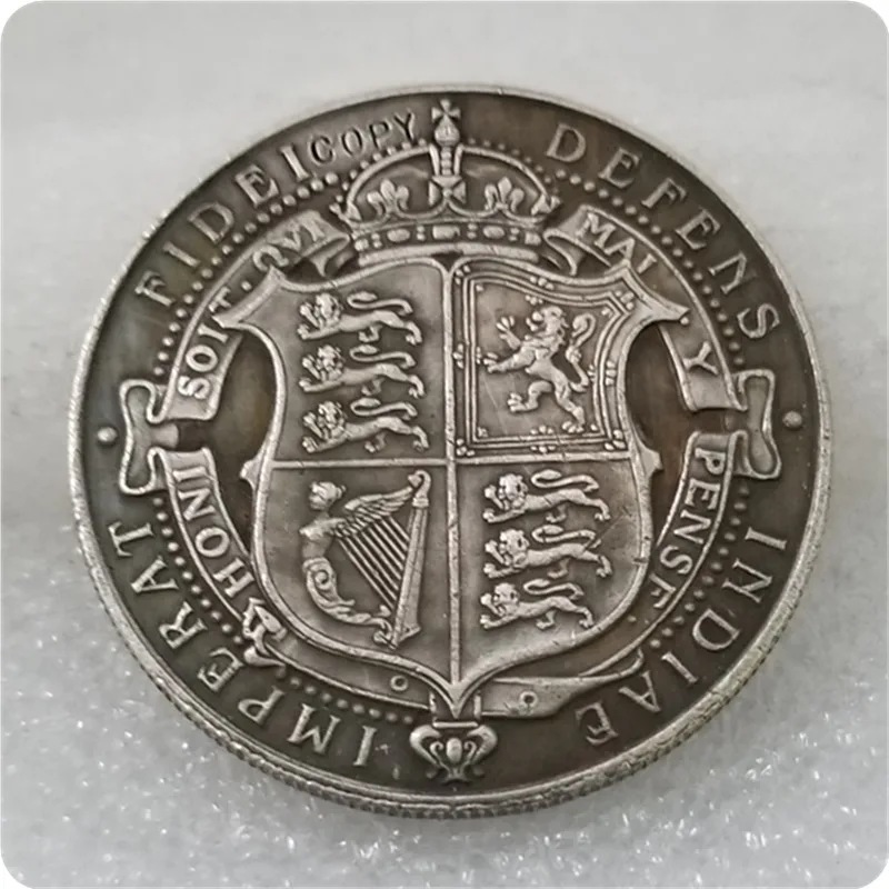 نسخة فضية لعملة التاج الملكة فيكتوريا من المملكة المتحدة لعام 1897 #2