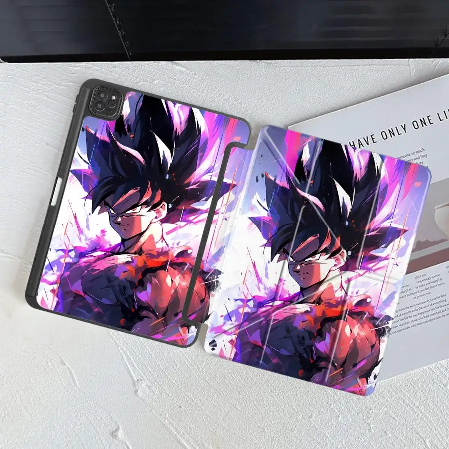 Holder Cover Tablet Case For iPad Pro 2025 Air 4 5 M3 M2 1 2 M4 11inch Mini 6 7 Pro 11th 10th 9th 8th 7th 12.9inch Dragon Ball Z