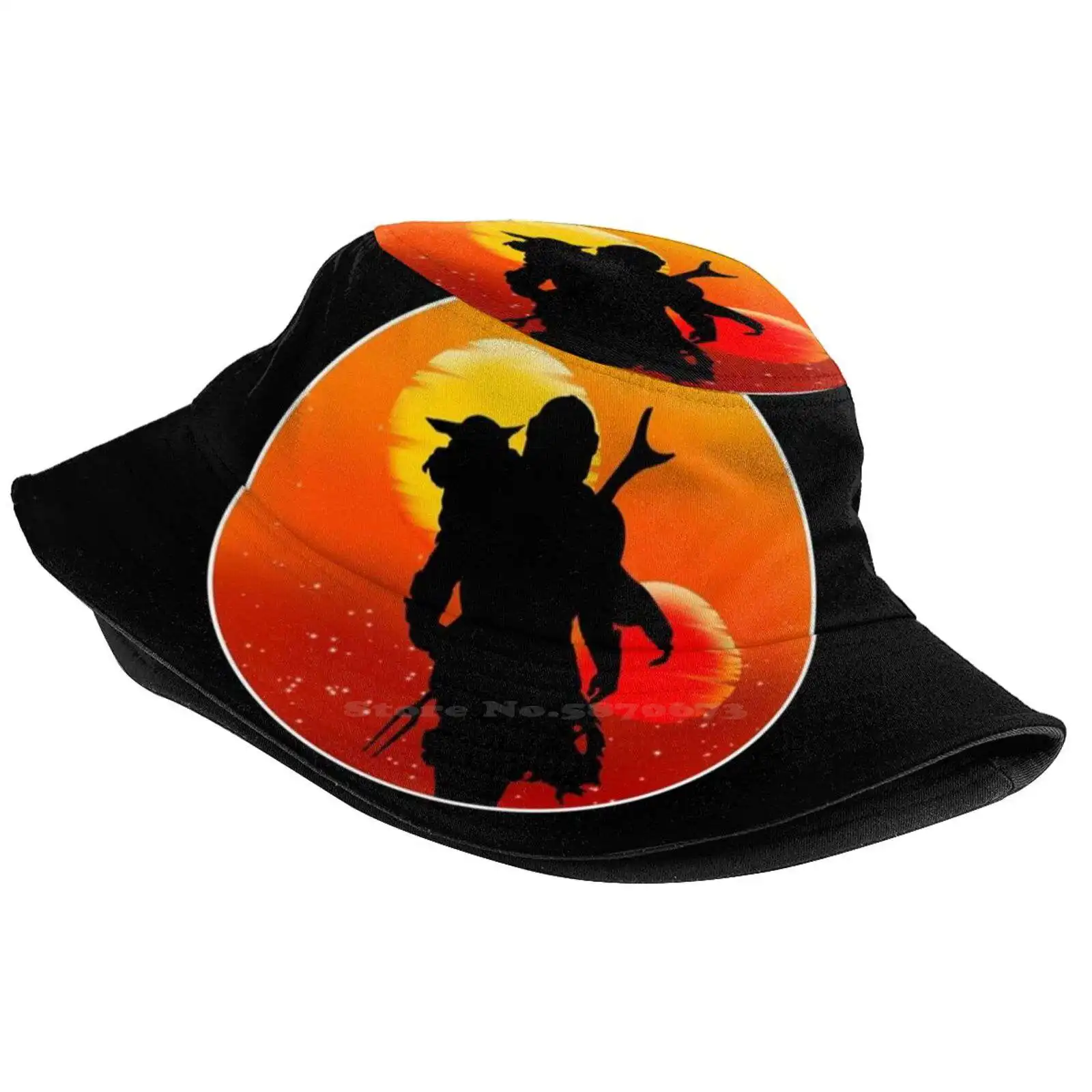 Sunset In Company Print Bucket Hats Sun Cap Top Rating The Most Valued Best Selling Top Sellers Trends Trending Being A Trend