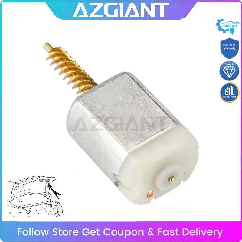 

AZGIANT for 2011-2016 Kia Sportage Car Trunk Lock Actuator Tailgate Mini Motor DC 12V 12000RPM Exact OEM Parts #81230-3W000