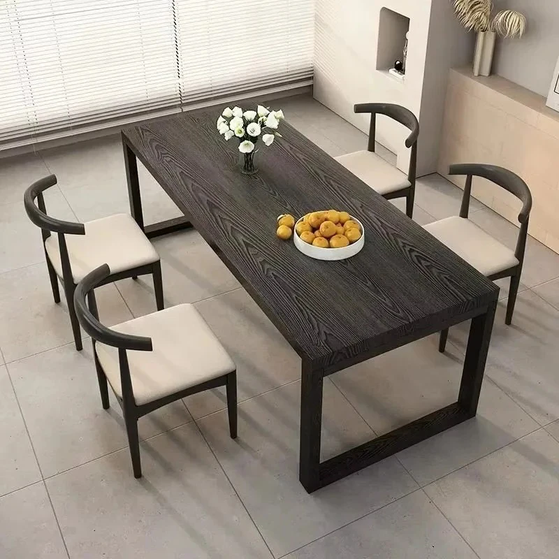 Room Decor Italian Dining Tables Reading Waterproof Natural Kitchen Dining Tables Wooden Modern Mesas De Jantar Home Furniture