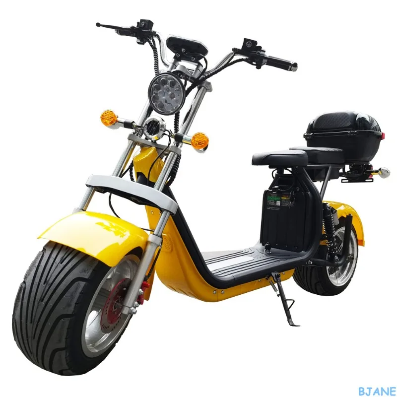 Electric Harleys Motorcycle Citycoco Fat Tire E Scooter 2000w 20a 60km  Electric Scooters