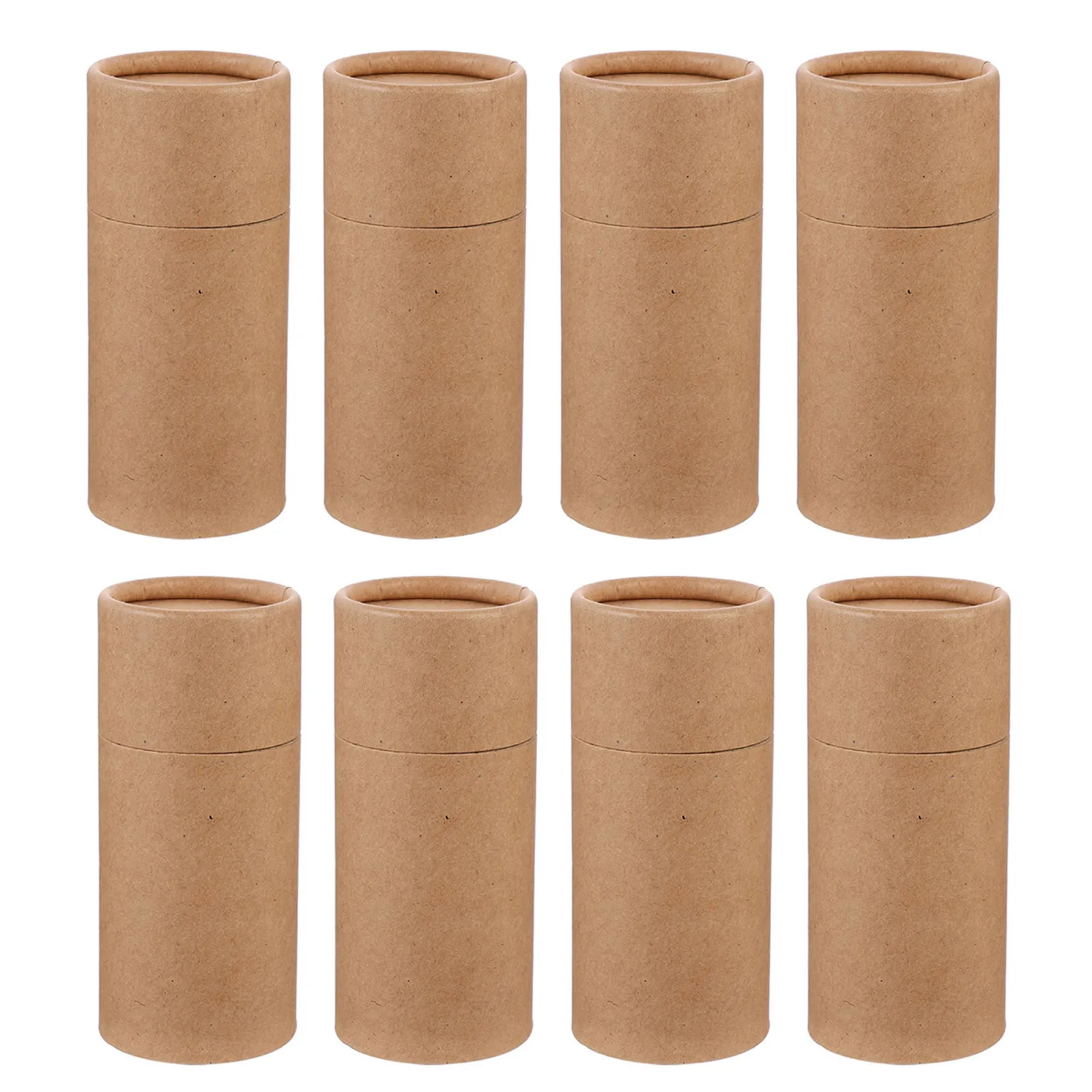 8Pcs Kraft Paper Cardboard Tubes Mailing Tube Cylindrical Paper Container for Shipping Poster Tube Document Holder view 6