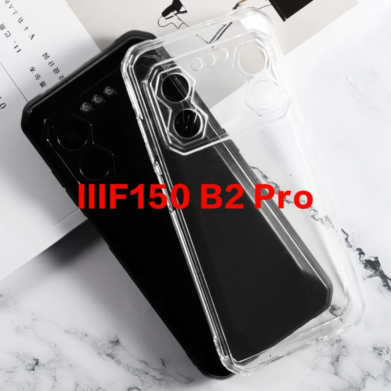 Anti-knock Transparent Phone Case for IIIF150 B2 Pro Case Silicon Protective Soft TPU Bumper Shell for Etui IIIF150 B2 Pro Funda