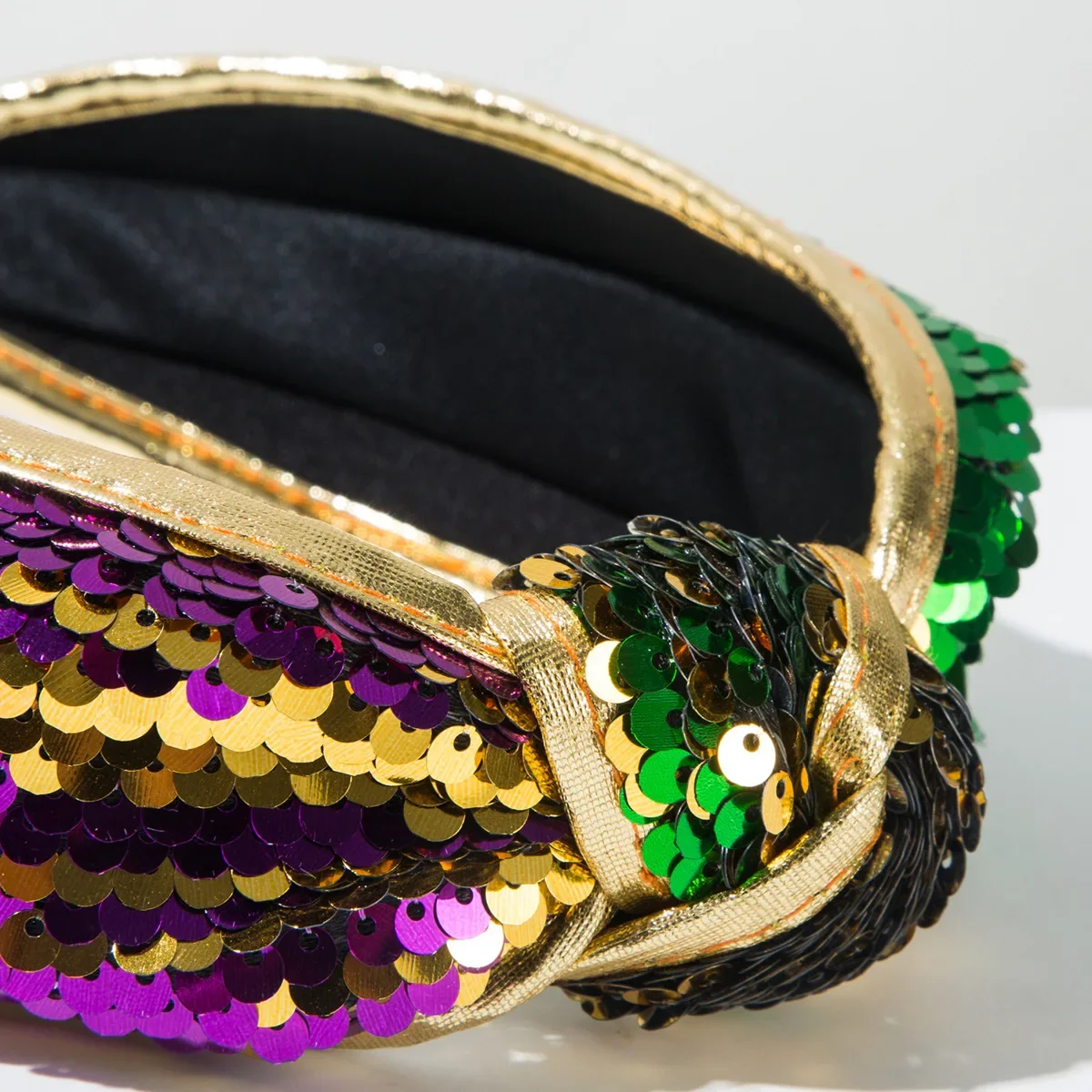 Valentine\'s Day Carnival Irish Festival Easter New Fabric Pearl Rhinestone Sequins Flower Headband