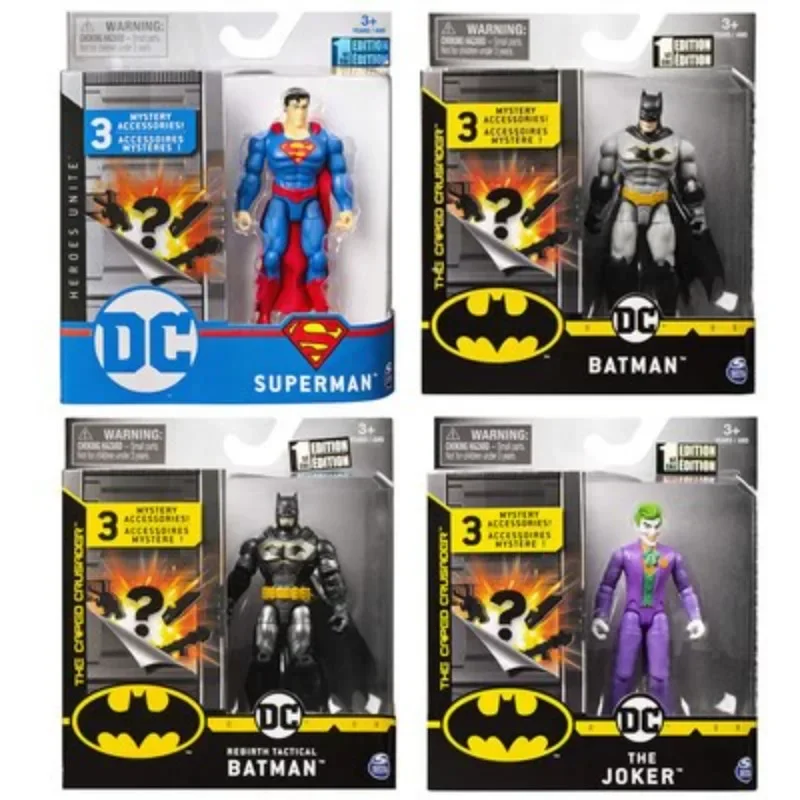 

DC Super Heroes Justice League Batman Superman The Joker Joints Movable Action Figure Collection Table Ornaments Children Gifts