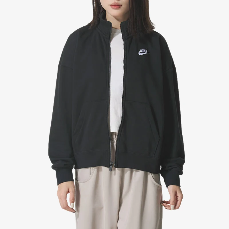 

Nike genuine Women's Winter Loose Shoulder Knit Jacket HV2734-010