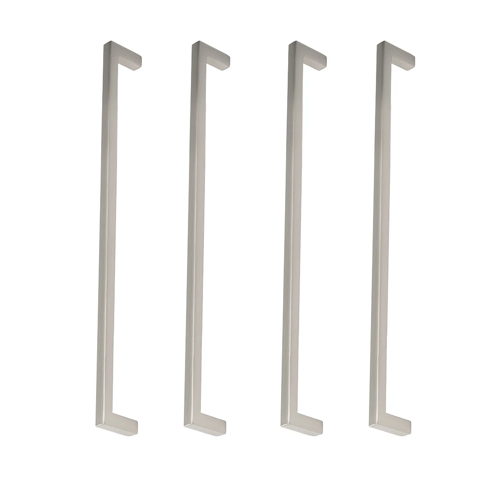 4 Un. TIRADOR Asa 320MM inox mate Mueble COCINA Cajón Armario