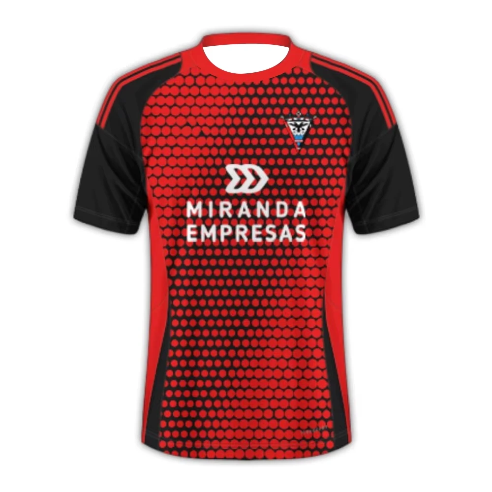 

3D Printed summer Mirandés football jersey motorcycle T-shirt for adult and children outdoor quick drying sportwear T-shirt