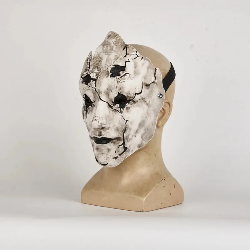 لعبة الأسود أسطورة وو كونغ تأثيري بوس مي داو رن تأثيري حلي قناع هالوين حفلة كرنفال الدعائم الراتنج قناع تاي تشي الأحذية