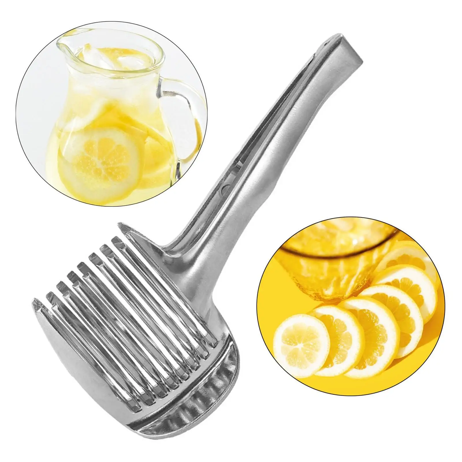 Lemon Cutter Holder Cutting Pliers Kitchen Utensil Holder for Potato Fruits