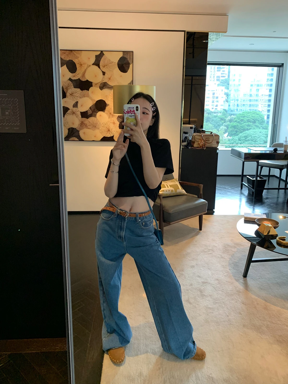 

Легкие джинсы прямого кроя для женщин, летняя тонкая модель, ретро-стиль, повседневные, удобные, эластичные джинсовые брюки