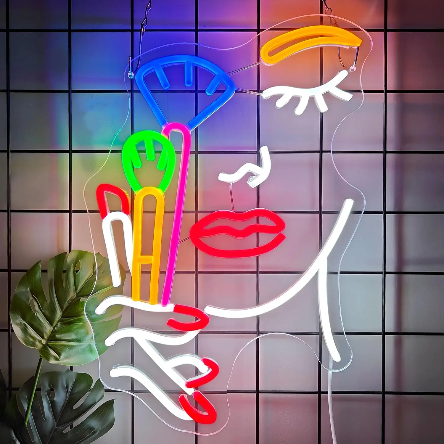 

Makeup Artist Neon Light Sign USB Dimmable LED Neon Sign for Salon Beauty Themed Room Club Bar Man Cave Party Gift Wall Decor
