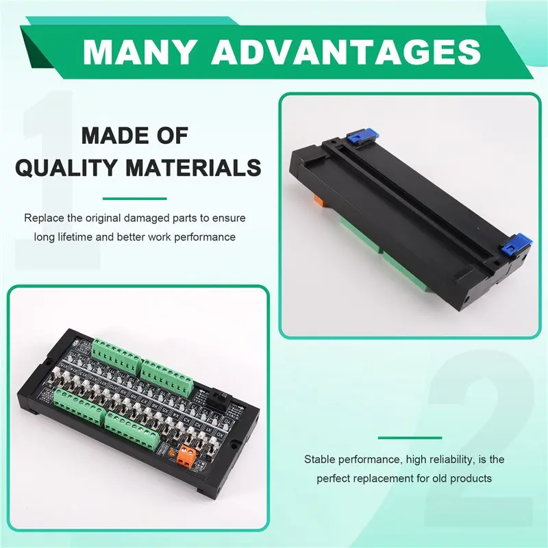 CHCH For 16 Channels Digital Input/Output Test Module- PLC-TEST-A Designed For Industrial Controller Debugging