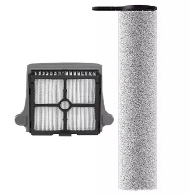 A006-Compatível para tineco piso um s7 vapor sem fio molhado seco lavadora de chão handheld rolo escova hepa filtro peças