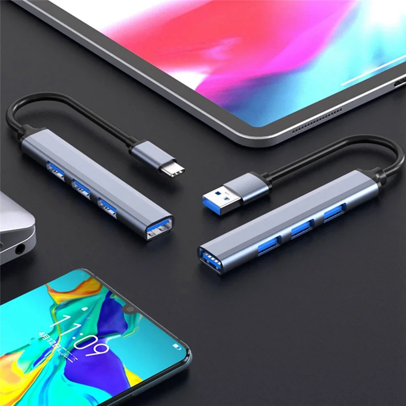 4-portowy rozdzielacz koncentratora USB Multi Hub Adapter USB na USB 3.0 USB Zasilacz z kilkoma portami