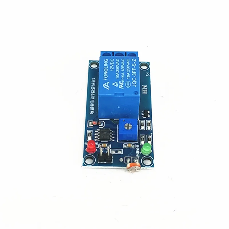 12V Photosensitive Resistance Relay Module Optical Control Switch Light Seeking Module Light Detection