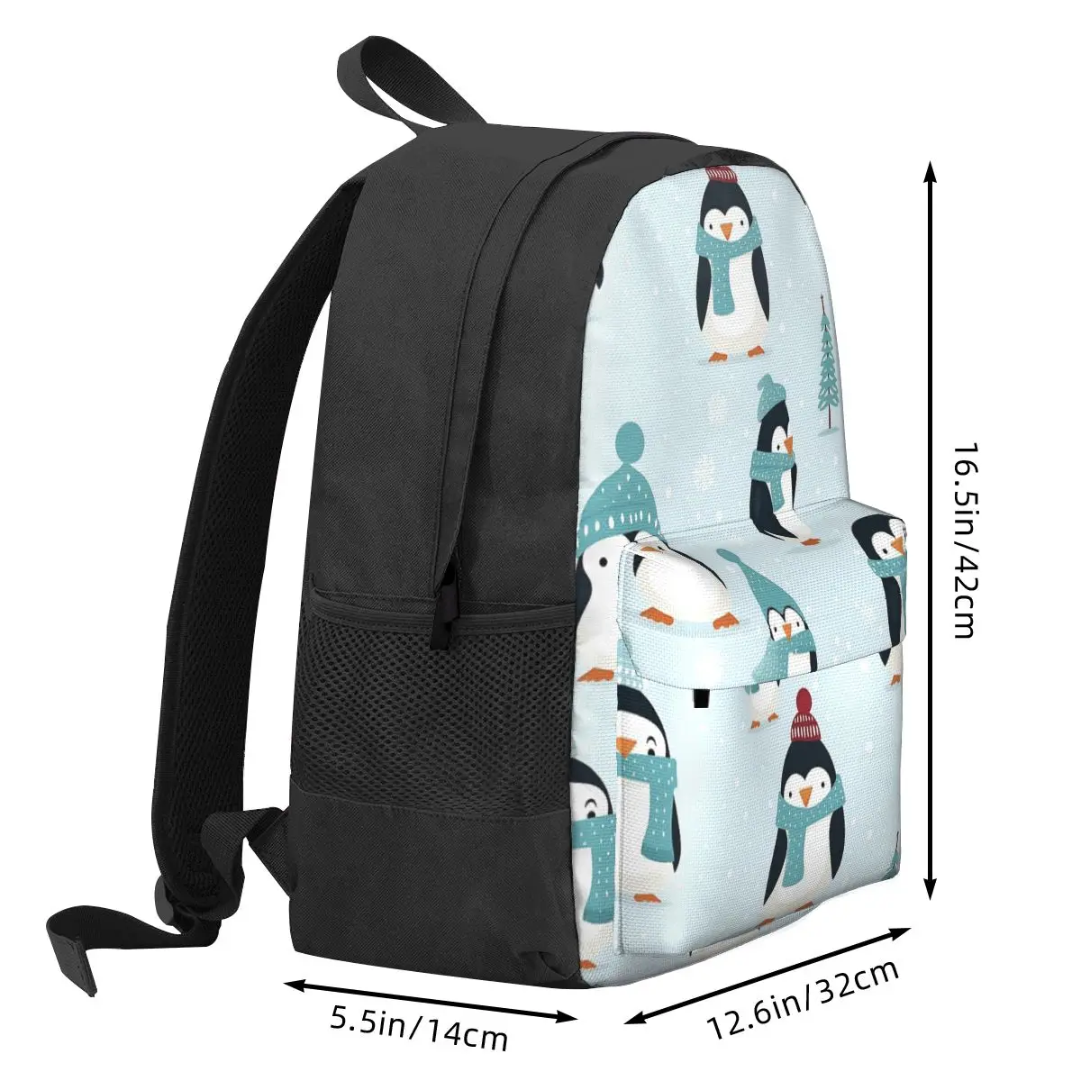 Sacs à dos mignons PenEcolPattern pour garçons et filles, cartable pour étudiants, sacs d'école, sac à dos de dessin animé pour enfants, sac à dos pour ordinateur portable, sac initié