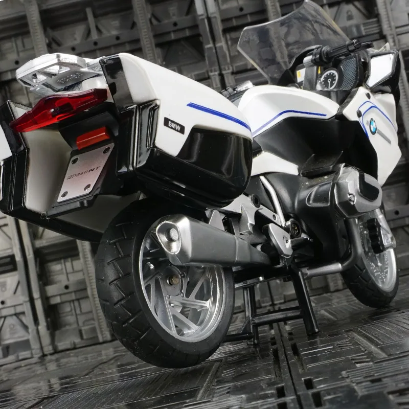 1:12 BMW R1250RT Motorcycle Alloy Diecast Model Simulation Trendy Ornament Collection Of Hobby Decorative Fine Ornaments