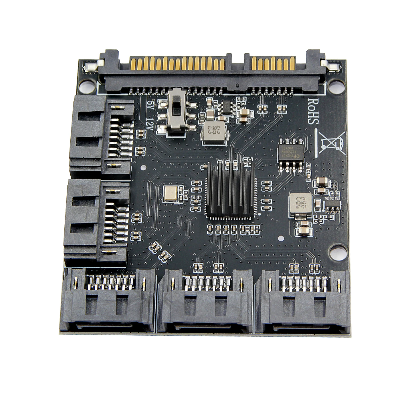SATA 1to5 (soporte PM) Solo admite interfaz SATA Disco duro No disco duro SAS Compatible con sistema Mac/Linux/Windows7/8/10/11