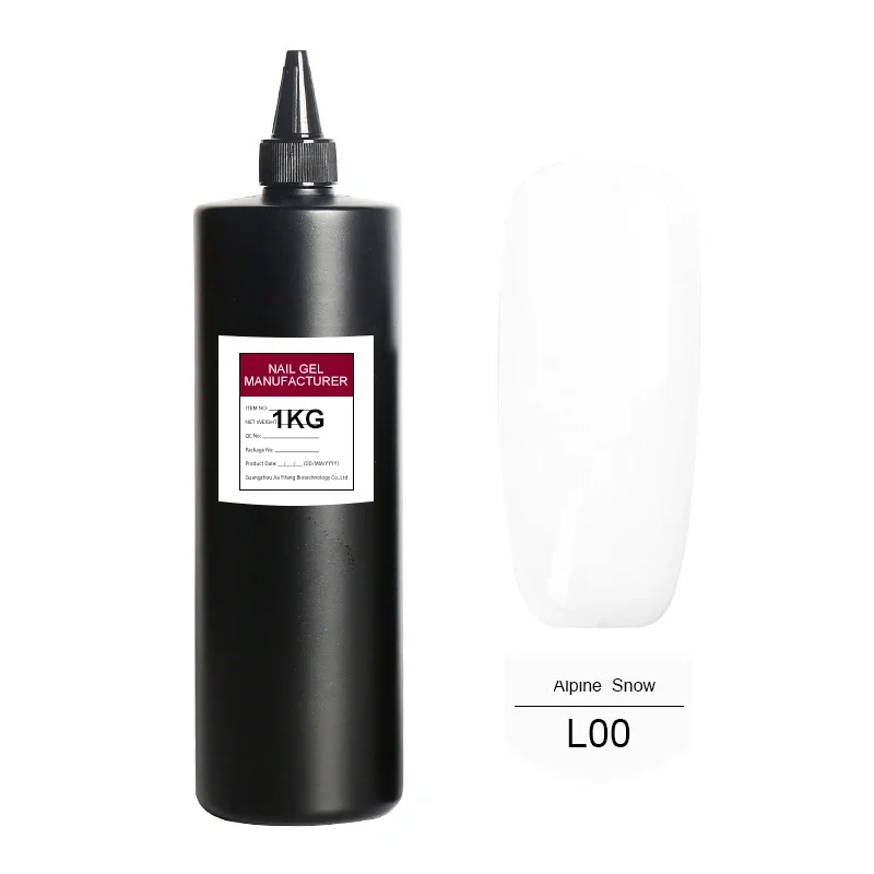 1KG 273 colores LED UV gel para uñas a granel materia prima remojable manicura arte de uñas esmalte gel laca barniz 2