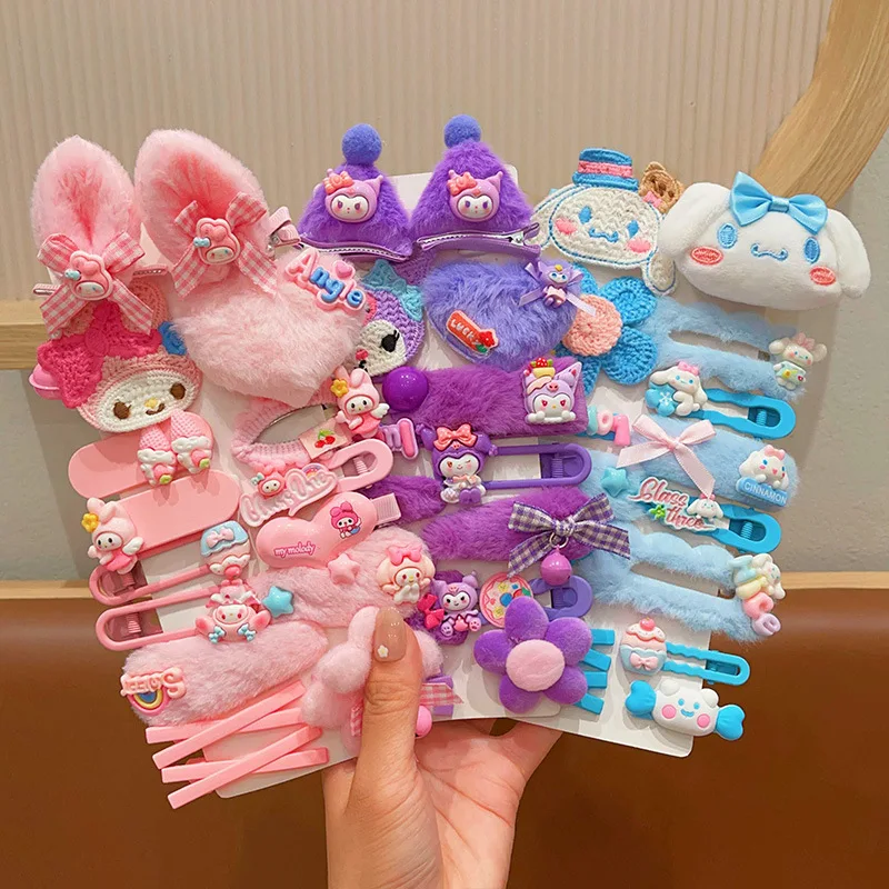 

Children's cartoon hairpin cute strawberry bear princess hairpin hair accessories little girl sweet beautiful gift