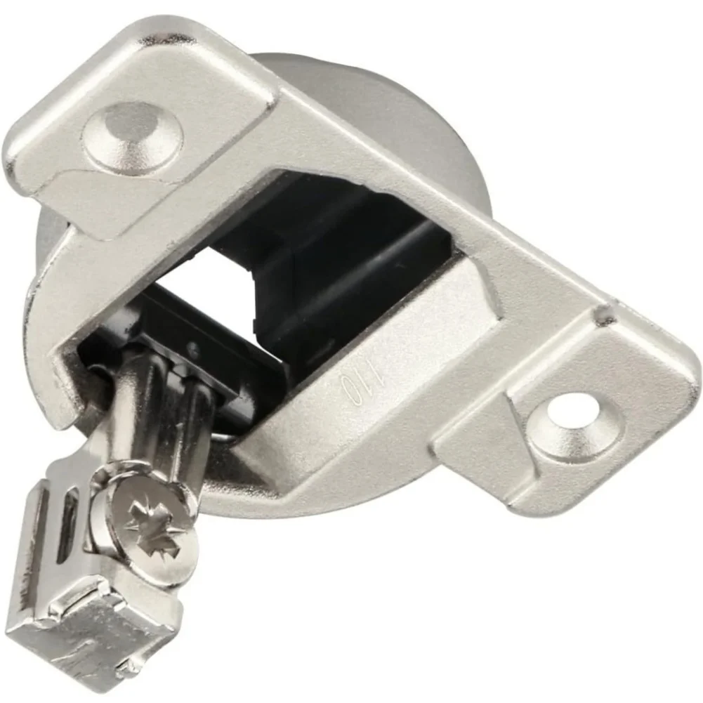 

Replacement Compact 110° Cabinet Door Hinges 8 Pack Zinc Alloy Nickel Plated Self Closing Furniture Hardware Accessory