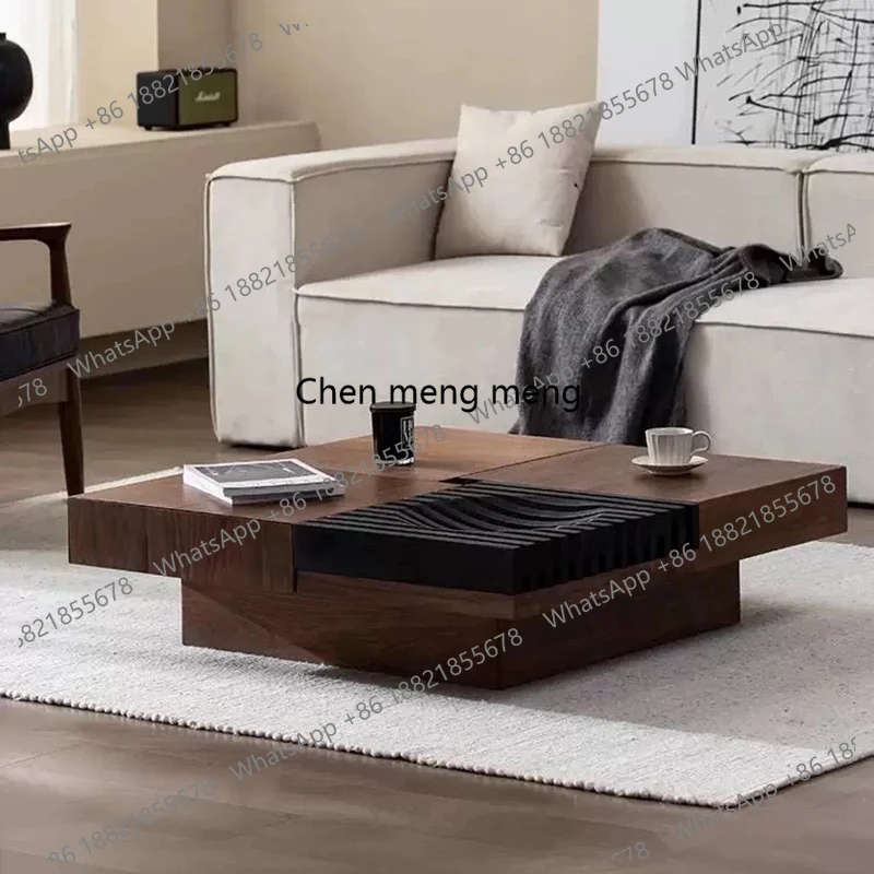

Low Modern Coffee Table Wood Living Room Nordic Small Antique Designer Side Table Simple Mesa Auxiliar Lounge Suite Furniture