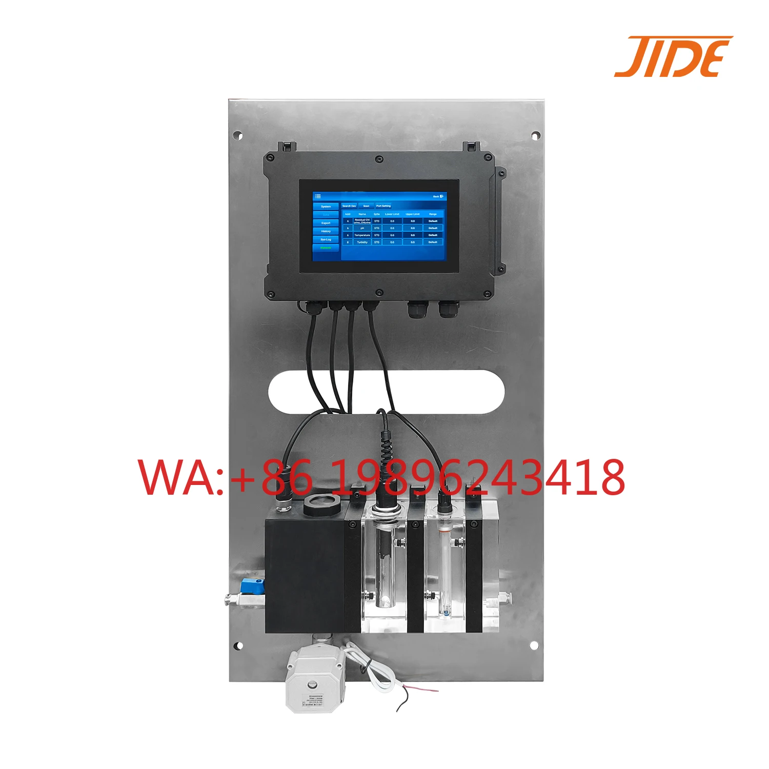 

Online Multi-parameter Water Quality Monitoring System pH ORP EC Turbidity Residual chlorine sensor for Drinking water