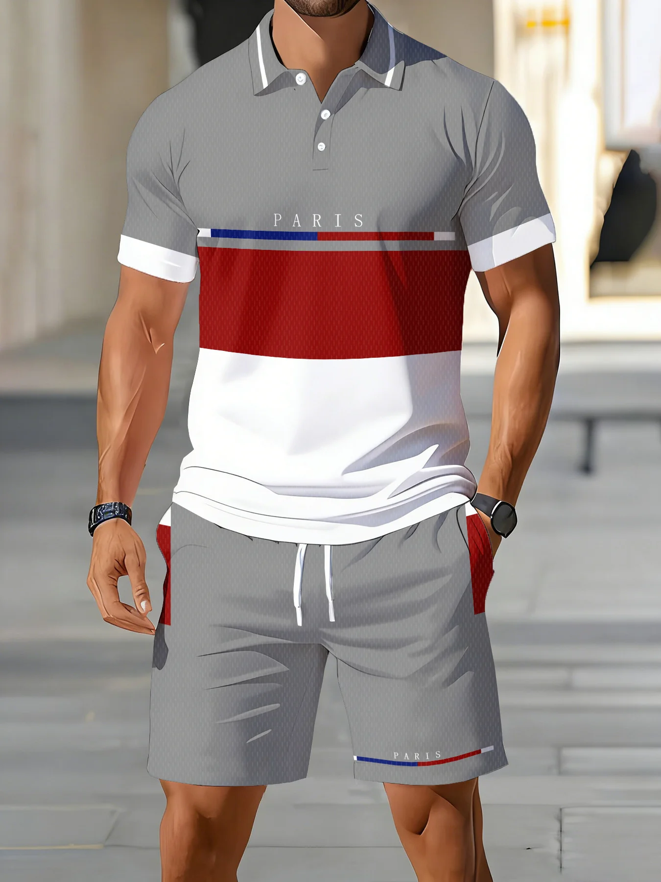 ชุดเสื้อโปโลผู้ชายฤดูร้อนปี 20 - Men'S Fashion Polo บทวิจารณ์และราคา