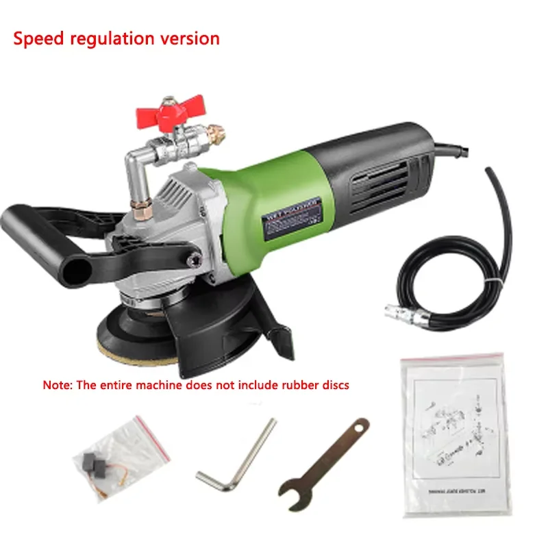 800W Hand-Held Water Injection Stone Polishing Machine Electric Wet Stone Polisher Grinder Cement Floor Marble Polishing Machine