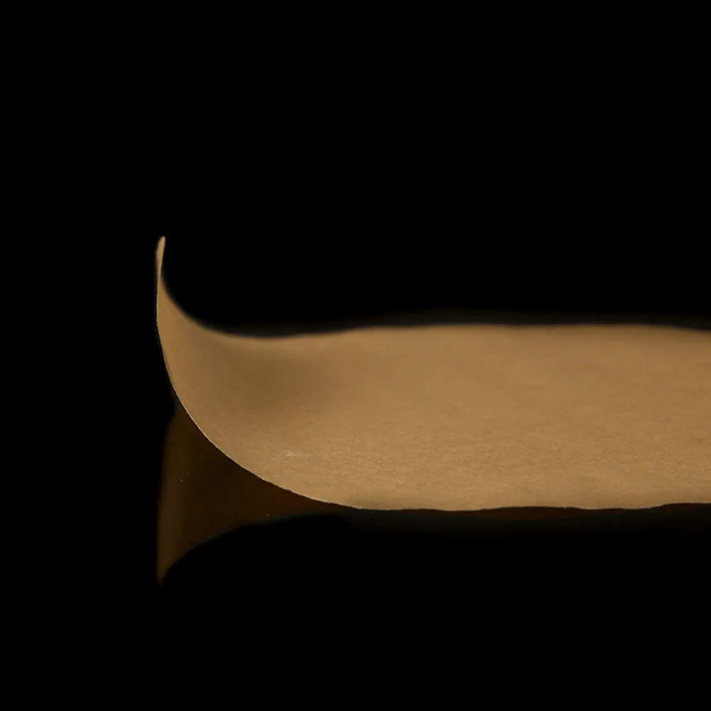 

100Pcs Round Baking Paper Cake Pads Oil Proof Brown 10 Inches Bbq Accessories Cupcake Paper Mats Party Table Bbq Accessories