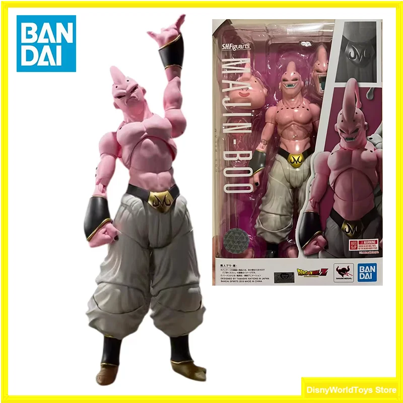 

100% Original BANDAI S.H.Figuarts SHF Majin Buu Evil Dragon Ball Z In Stock Anime Action Collection Figures Model Toys