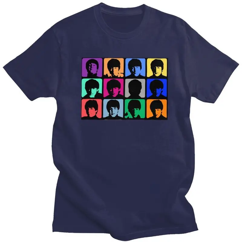 2026 Summer Bestseller - The Beatles Heavy Metal Rock Men's and Women's T-shirts, Short-sleeved Style, Fan Casual T-shirts