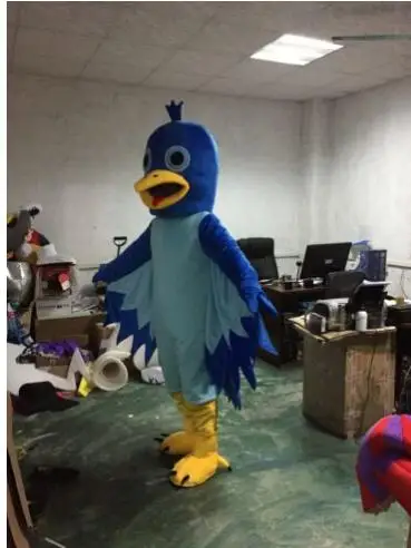 Costume de mascotte de paupières d'aigle en peluche pour adulte, robe de dessin animé, Halloween, Noël, nouveau