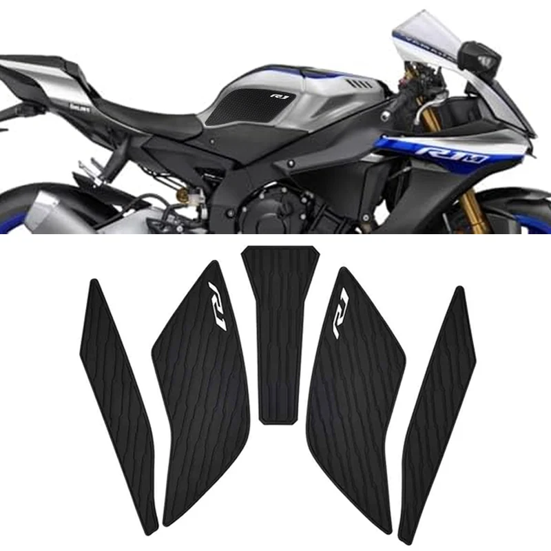 

Защитная противоскользящая наклейка на бак, газовая наколенница, тяговая боковая накладка, 3 м, наклейка для Yamaha r1 r 1 yzf r1 r1m 2015 2016 2020 2021