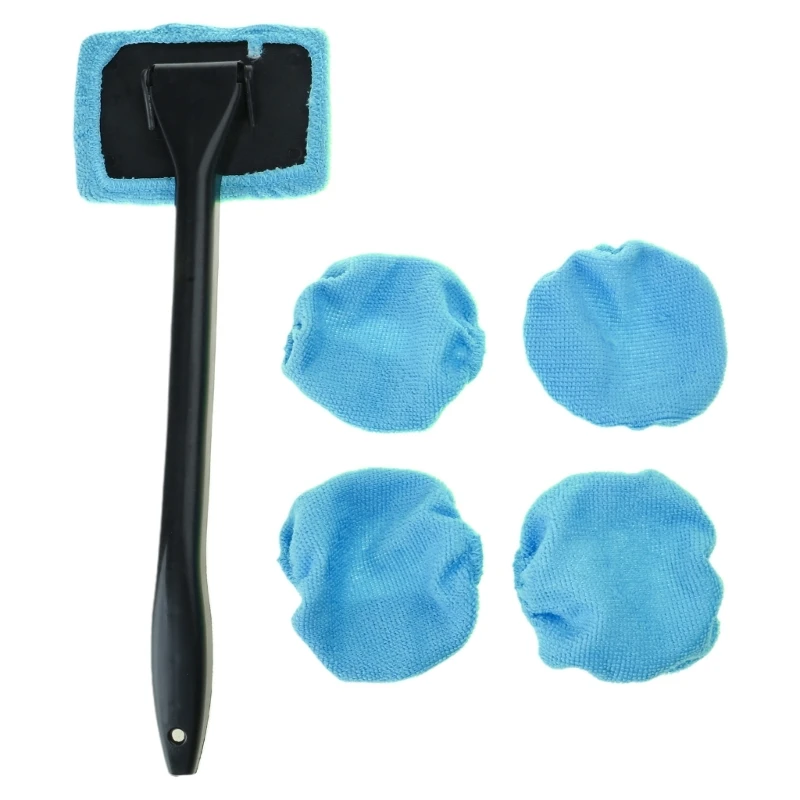 

Car Windshield Cleaning Brush Window Wiper Home Glass Defogging Dust Towel